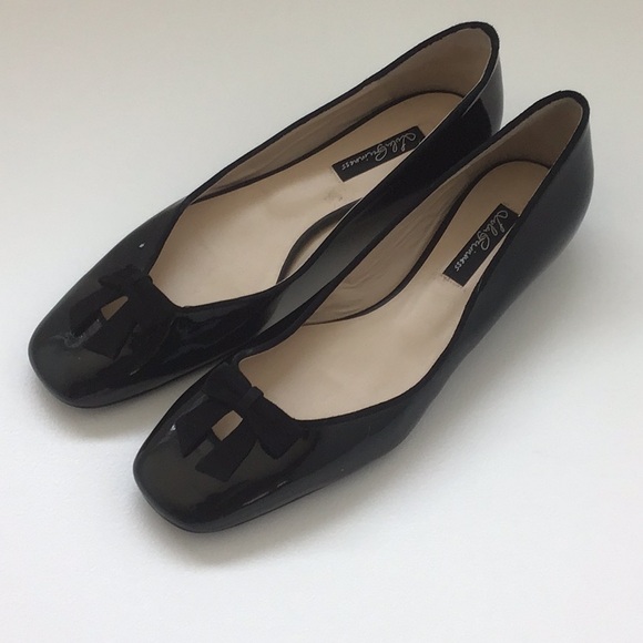 Lulu Guinness Patent Kitten Heels 39.5 - Picture 1 of 10